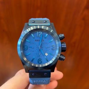 BRERA OROLOGI Watch, Italy made Blue color